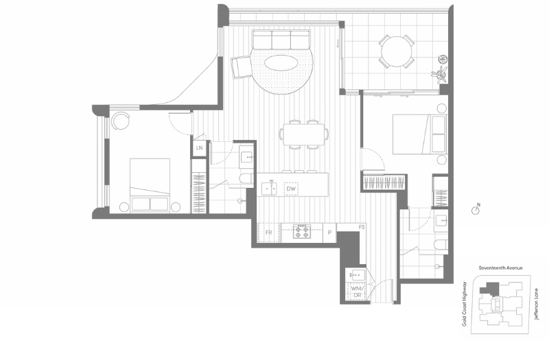 Hemingway 602 indicative floorplan